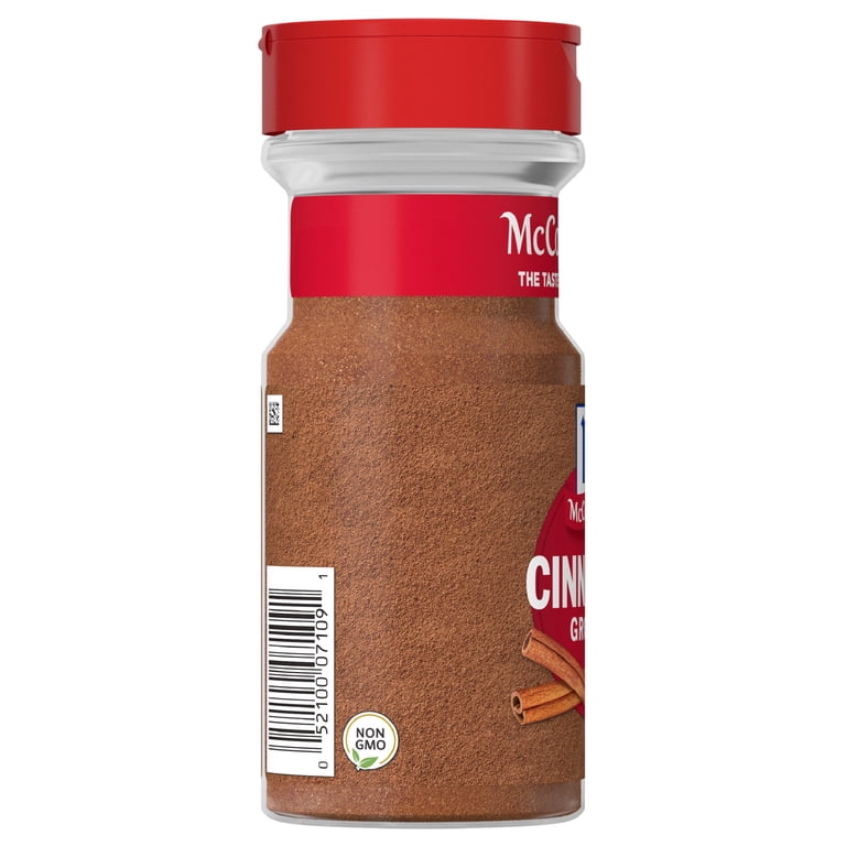 McCormick Ground Cinnamon 4.12 oz Bottle Kosher Ground Spice for