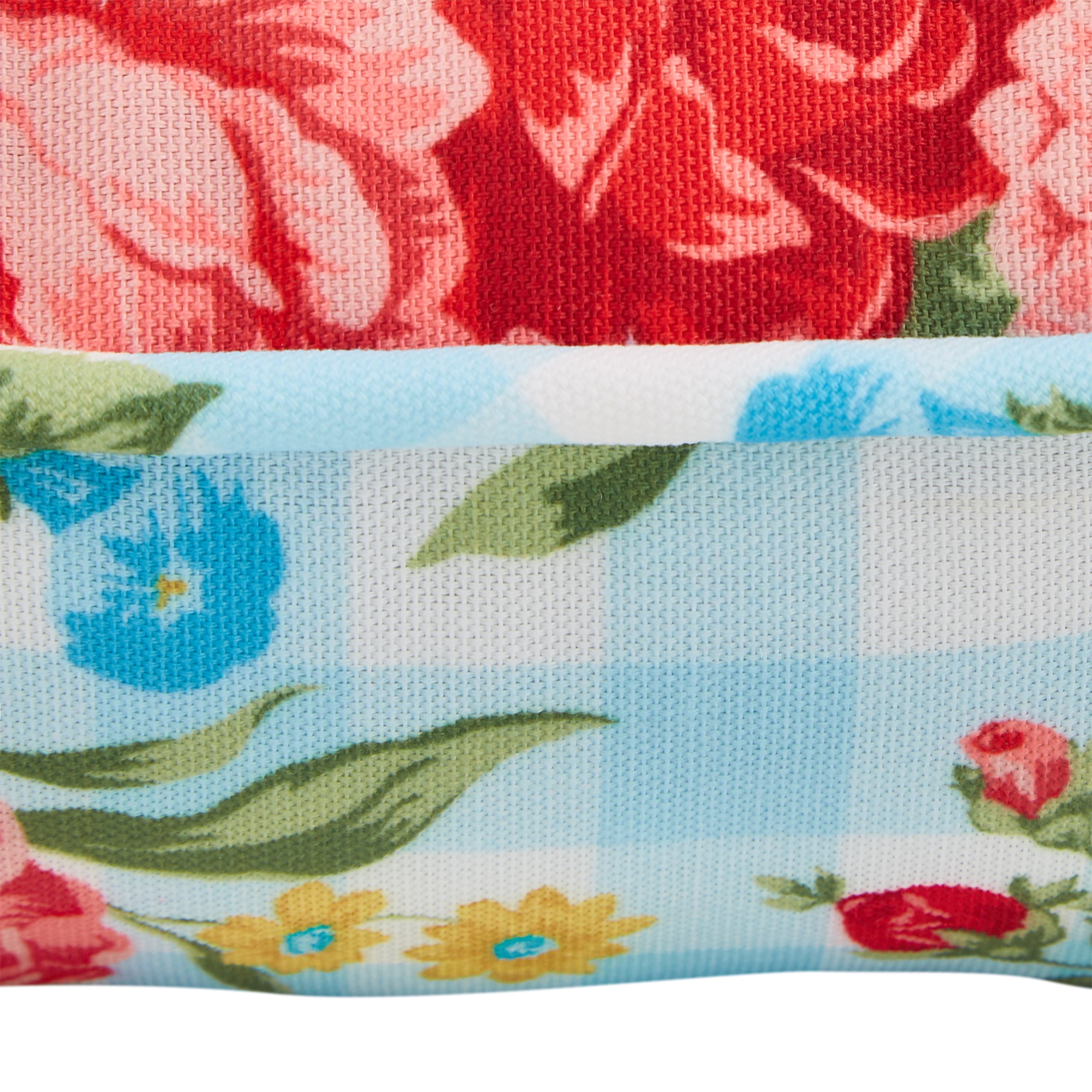 Pioneer woman country garden chair pad new arrivals