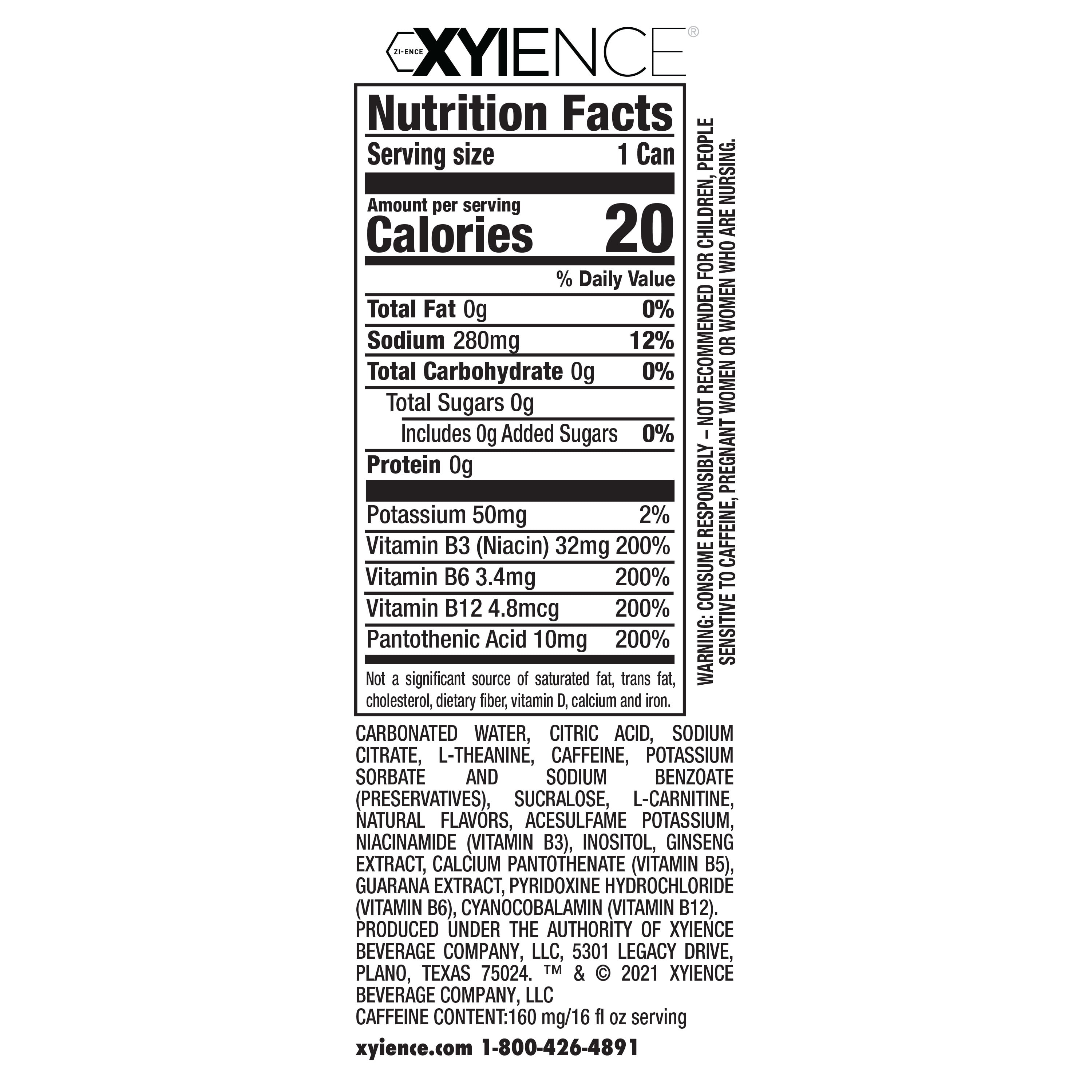 Buy Xyience Cherry Lime Energy Drink, 16 fl oz can Online at Lowest
