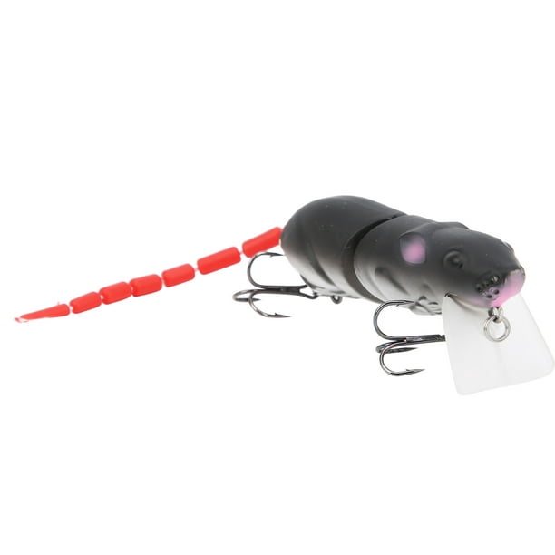 Simulation Lure Bait,Artificial Simulation Mouse Shape Mouse Shape Lure Bait  Fishing Accessory Meticulously Designed 