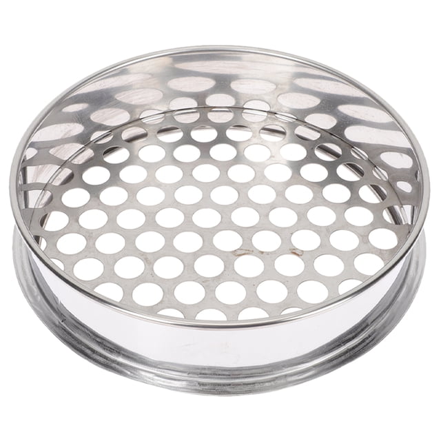 TABLETREANDS Colador Apilable De Acero Inoxidable Para Arándanos Y Con Orificios Redondos Para Uso En Casa