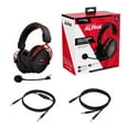 thumbnail image 2 of HyperX Cloud Alpha - Gaming Headset, Dual Chamber Drivers, Legendary Comfort, Aluminum Frame, Detachable Microphone, Works on PC, PS4, PS5, Xbox One/, 2 of 7