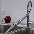 thumbnail image 2 of LSWDJ gK049C Copper Chrome Kitchen Sink Faucet, 2 of 5