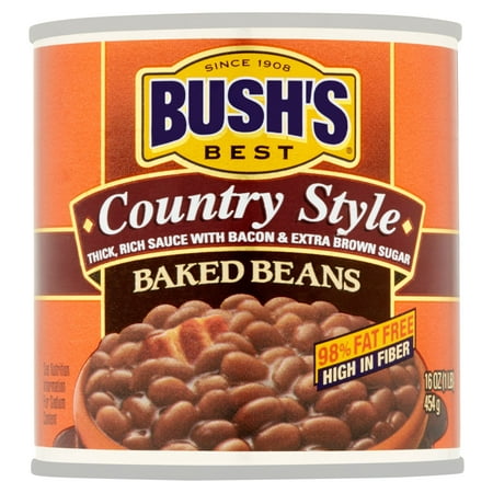 Bushs Best Country Style Baked Beans 16 Oz (Best Store Bought Baked Beans)