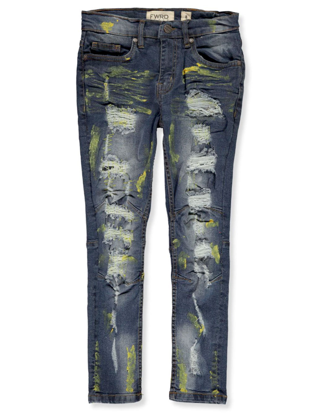 FWRD Boys' Paint Rip Skinny Jeans (Toddler) - Walmart.com