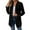 A28 Black, variant on Womens Casual Blazer Jacket Gold Button Long Sleeve Work 0ffice Blazer Lapel Open Front Jacket White XXL