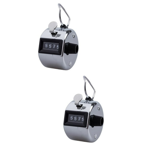 2 Count Number Counter Counters Clicker Hand Held Tally Counting Recorder Manual