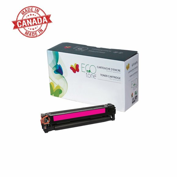 EcoTone Cartouche de Toner - Remanufacturée pour Canon / Hewlett Packard CF213A / 131A - Magenta
