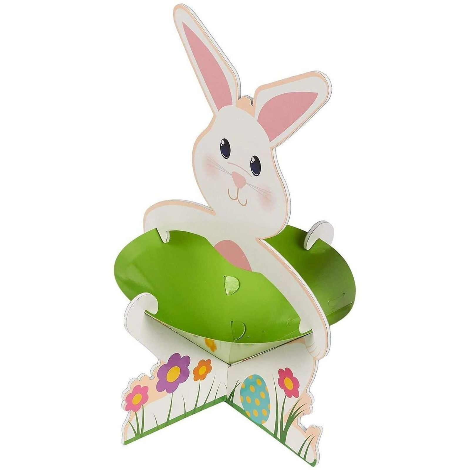 Eggs Egg & Candy Holder Set Holds Chocolate 8.7 X 12.7 X 8.7 inches Juvale Great for Easter Party Favors Table Displays Easter Themed Cups with Stand Candy 2 Pack Easter Party Decorations 