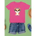 thumbnail image 3 of Corgi With Headsets T-Shirt Juniors -Image by Shutterstock,  Small, 3 of 4