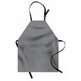 thumbnail image 1 of Grey Apron, Hexagons Triangles Simplistic Mosaic Shapes Arrangement Minimal Design Print, Unisex Kitchen Bib with Adjustable Neck for Cooking Gardening, Adult Size, Grey and Pale Grey, by Ambesonne, 1 of 4