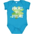 thumbnail image 3 of Inktastic St. Patrick's Day Pinches Get Stitches Boys or Girls Baby Bodysuit, 3 of 5
