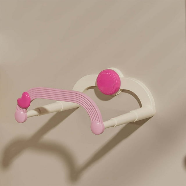 Portaventas retráctil para ventosas - Soporte para esponjas y jabones que ahorran espacio para fregadero de cocina o baño - Rojo, azul o negro - Instalación sin herramientas