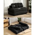 thumbnail image 2 of Yeshouse Sofá cama plegable convertible, sofá cama compacto con almohada para habitación de invitados o sala de estar, 2 of 5