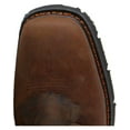 thumbnail image 6 of Cody James Men's 8" Mustang Waterproof Lace-Up Kiltie Work Boot Square Toe Brown 13 EE  US, 6 of 7