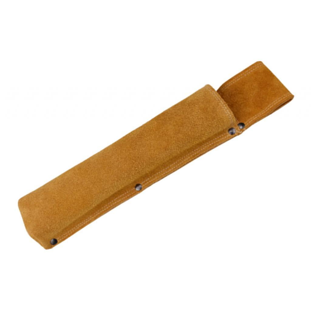 2x Leather Welding Rod Holder Convenient Flame-Retardant cutting Waist Bag