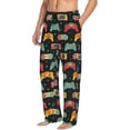 thumbnail image 2 of Xecao Retro Video Game Men's Straight Lounge Pajama Pants: The Ultimate in Comfortable Sleepwear, 2 of 9