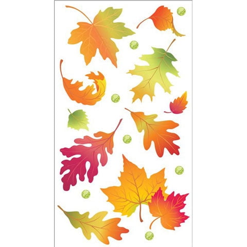 Jolees Boutique Sticker 3D Leaves