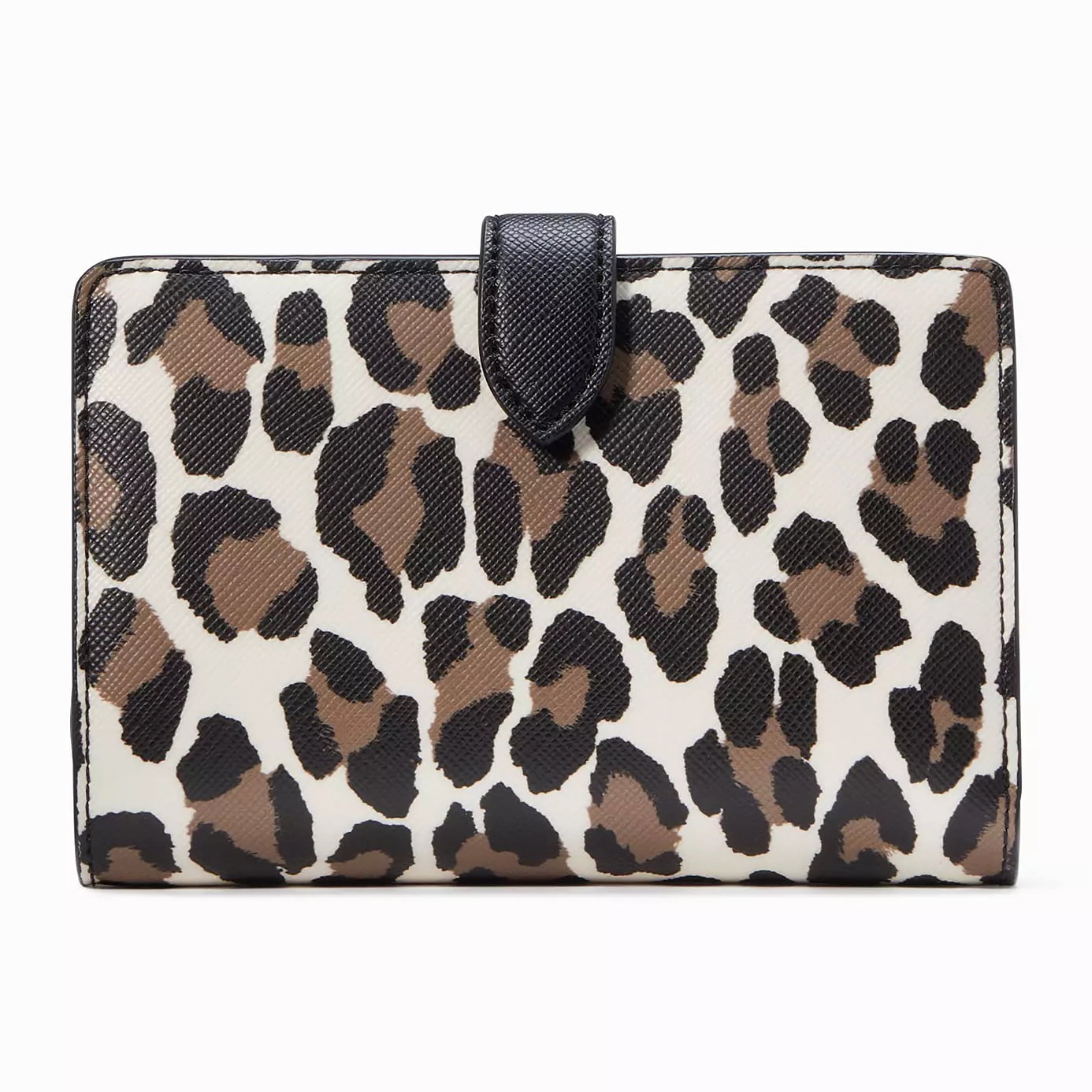 折りたたみ財布 Kate Spade Madison Spotted Leopard Medium Compact Wallet Kate Spade New York Women's Madison Spotted Leopard Medium