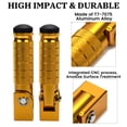 thumbnail image 2 of Posapiés plegables de aluminio CNC XINGWU, color dorado, 2 of 7