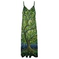 thumbnail image 3 of Tree with Life Sleeveless Dress Woman Fashion Long Dresses Women's Summer Suit Dress Summer 2025 Women, 3 of 6