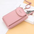 thumbnail image 2 of Cartera de mujer, bandolera, de un solo hombro, para teléfono móvil, monedero largo Cartera de mujer, 2 of 6
