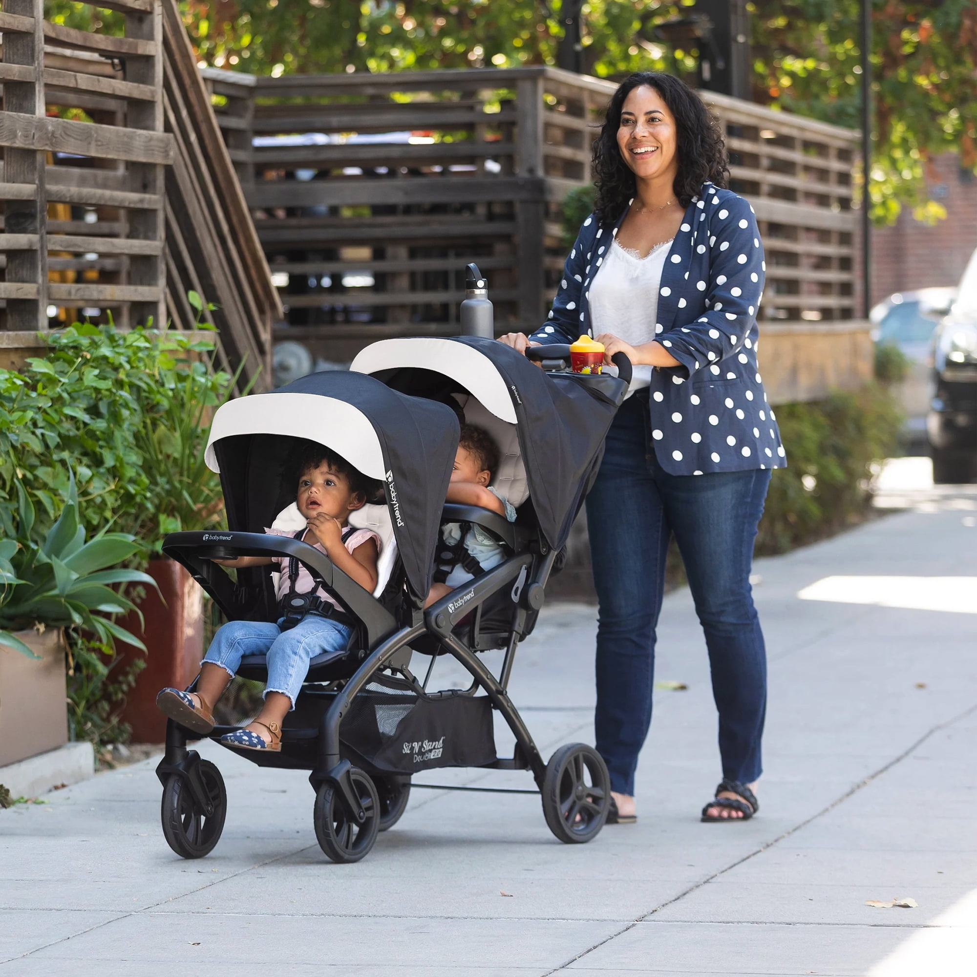Modern double stroller hot sale