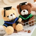 thumbnail image 3 of 2024 New Graduation Season Animal Plush Doll Wear Bachelor Coat Graduation Certificate Bear Capybara Plush Toy For Students Gift, 3 of 10