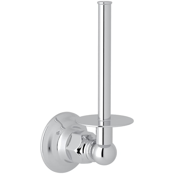 Rohl ROT19APC Country Spare Toilet Paper Holder in Polished Chrome