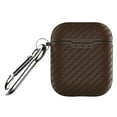 thumbnail image 1 of Estuche para auriculares Reemplazo del protector de silicona para auriculares Bluetooth de fibra de carbono para Airpods 1/2, marrón Inevent EL001778-03, 1 of 7