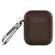 thumbnail image 3 of Seitruly Estuche para auriculares Fibra de carbono Auriculares Bluetooth Funda protectora de silicona Reemplazo para 1 2 Cables de audio/vídeo Marrón, 3 of 8