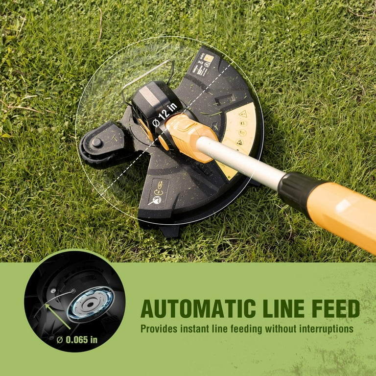Automatic online weed eater