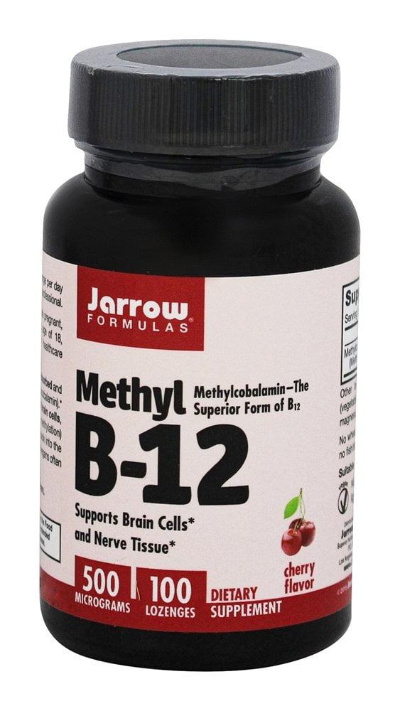 Jarrow Formulas Methyl B12 500 mcg. 100 Lozenges Walmart Canada