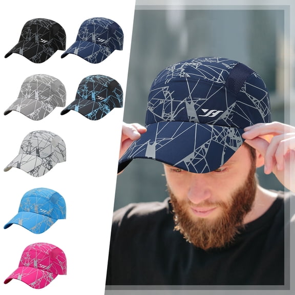 Only Moment Dark Blue Unisex Vintage Washed Unstructured Baseball Cap Canvas Soft Crown Washed Dad Hat, Oversized Denim Cap for Men Women Golf, Travel, Daily Wear One Size