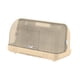 thumbnail image 4 of Estante de almacenamiento de tazas de escritorio con cubierta transparente, organizador de platos y cuencos, escurridor Color crema, 4 of 9