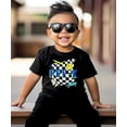 thumbnail image 2 of Retro Pre-K Shirt for Boys First Day of School Skateboard T-Shirt for Preschool Black Shirt 5-6, 2 of 5
