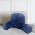 thumbnail image 4 of RXIRUCGD Plush Big Backrest Reading Lumbart Chair Cushion With Arms, 4 of 5