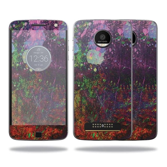 MightySkins MOMZFO-Paint Drip Skin for Motorola Moto Z Force Sticker Wrap Cover Sticker - Paint Drip
