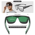 thumbnail image 5 of TINHAO Polarized Sunglasses Fit Over Glasses for Men Women Driving Oversized Square Sun Glasses UV400 Protection Shades, 5 of 7