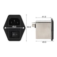 thumbnail image 2 of IEC 230V For EMI Communication Filter with Integrated Design and Fuse Optimal Performance in Interference Suppression, 2 of 10