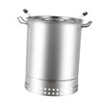 thumbnail image 3 of Parrilla colgante para barbacoa, barbacoa portátil , barril de parrilla de carbón para asar, parques, Picnics, portón trasero, fiestas,, 3 of 9