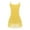 Yellow, variant on YONGHS Girls Kids Sleeveless Ballet Leotard Tutu Mesh Skirts Ballerina Team Competition Dancewear Dusty Pink 3-4