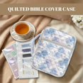 thumbnail image 3 of ZUXONGSY Rose Print Bible Case for Women Quilted Bible Cover Portable ChuZU Bag with Tabs & Durable Handle Christian Tote Bag for Daily Use, ChuZU, 3 of 8