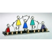 Judaica Kingdom SF-BCH-JK-9801 Hanukkah for Children - Jazz Kids Menorah
