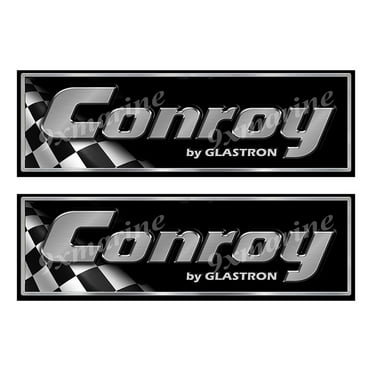 Conroy Classic Racing 10" long Stickers