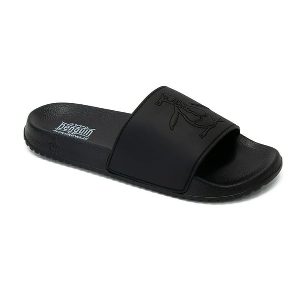 Sandalia Original Penguin Style Slip On Agnes Negro Para Mujer