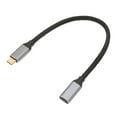 thumbnail image 4 of Cable de extensión USB C Bling Bling 10 Gbps 100 W 4K 60 Hz 0.25 m, 4 of 12
