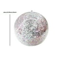 thumbnail image 2 of Matoen Sequins Beach Ball Pool Toys Balls 24 Inch Giant Confetti Glitters Inflatable Clear Beach Ball Swimming Pool Water Beach Toys, 2 of 6