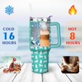 thumbnail image 4 of 40oz Dog Mom Tumbler - Leakproof Travel Coffee Mug with Handle - Cute Puppy Gift for Women Who Love Dogs - Double Wall Stainless, 4 of 7