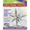 thumbnail image 4 of Large Foil 12 Point Star Balloon, 27 in, Gold, 1ct, 4 of 7